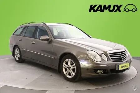 Mercedes-Benz E 220 220T CDI A / Vakionopeudensäädin / Juuri katsastettu / V-keula / Vetokoukku / 2x Renkaat /